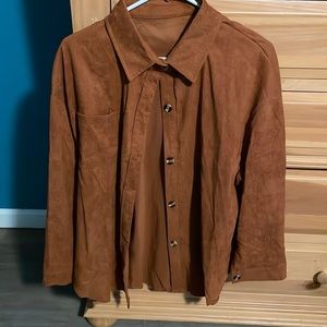 Buttoned Corduroy Jacket